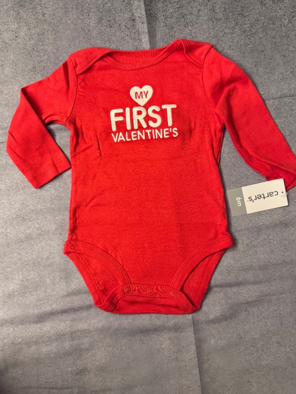 Carter’s My FIRST Valentine’s Bodysuit NWT 3M 6M